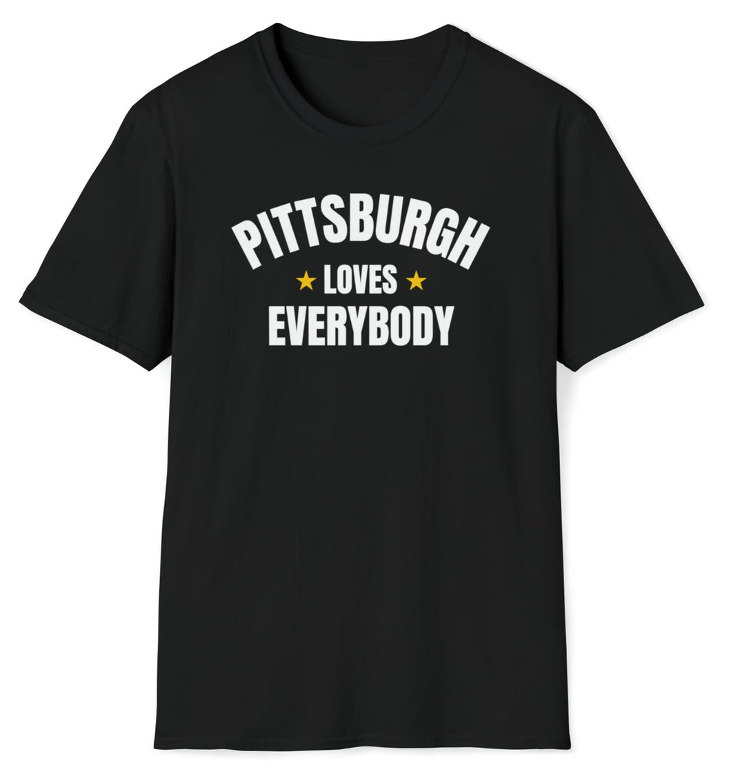 SS T-Shirt, PA Pittsburgh - Black