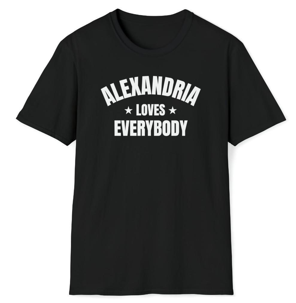 SS T-Shirt, VA Alexandria - Black