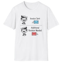 Load image into Gallery viewer, SS T-Shirt, Invoice Sent - Multi Colors
