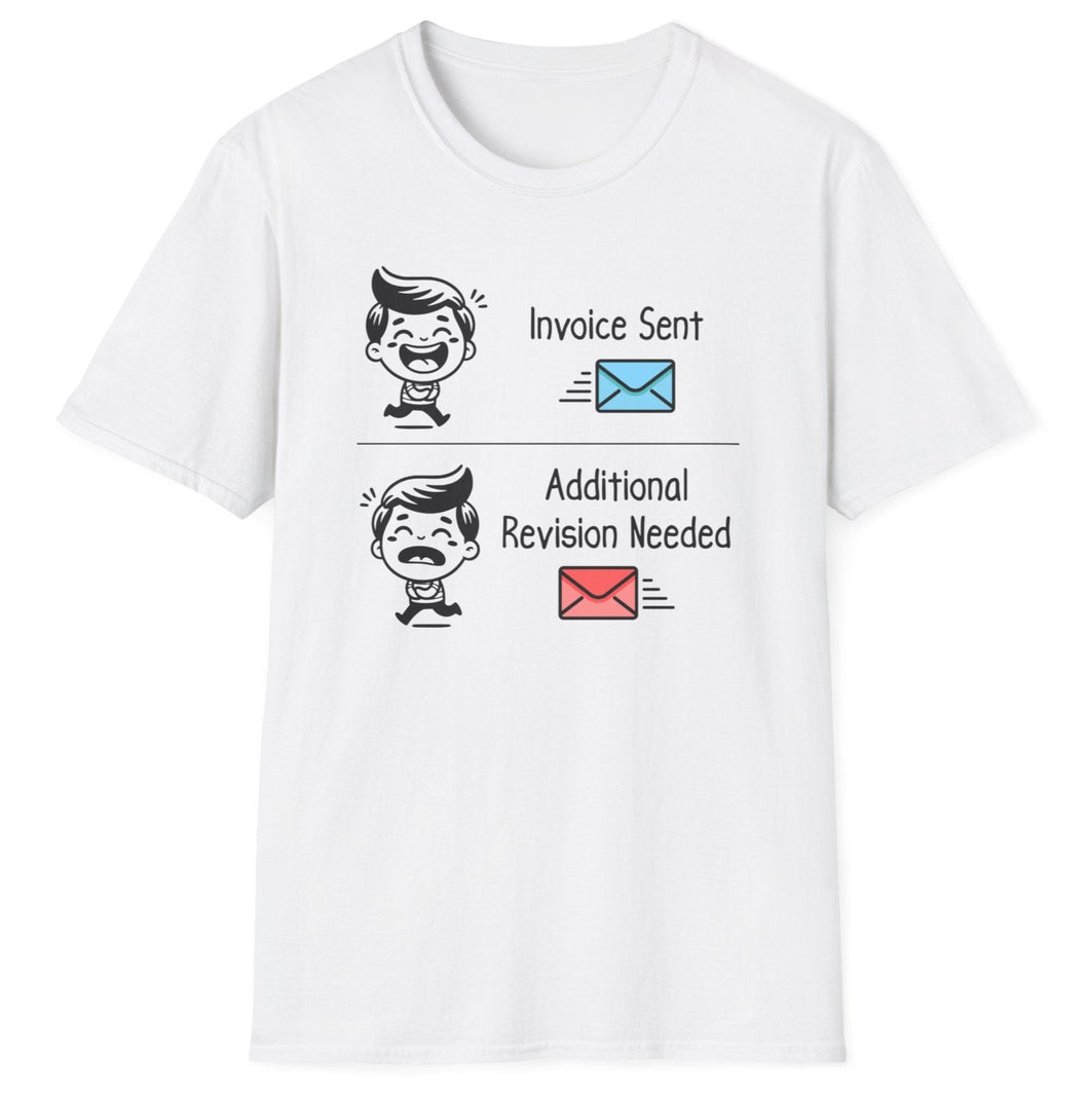 SS T-Shirt, Invoice Sent - Multi Colors