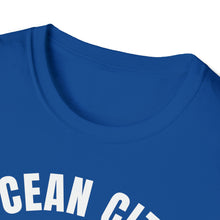 Load image into Gallery viewer, SS T-Shirt, DE Ocean City - Blue Backdrop
