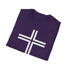 Load image into Gallery viewer, SS T-Shirt, Doubled Crucifix - Multi Colors
