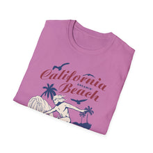 Load image into Gallery viewer, T-Shirt, California Beach Surf Riders - Multi Colors
