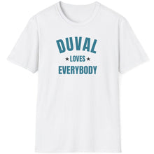 Load image into Gallery viewer, SS T-Shirt, FL Duval - White Blue
