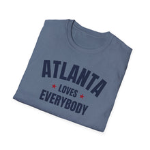 Load image into Gallery viewer, SS T-Shirt, GA Atlanta - Blue - Multi Colors
