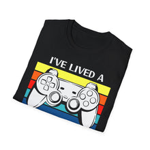 Load image into Gallery viewer, SS T-Shirt, I&#39;ve Lived a Thousand Lives - Multi Colors
