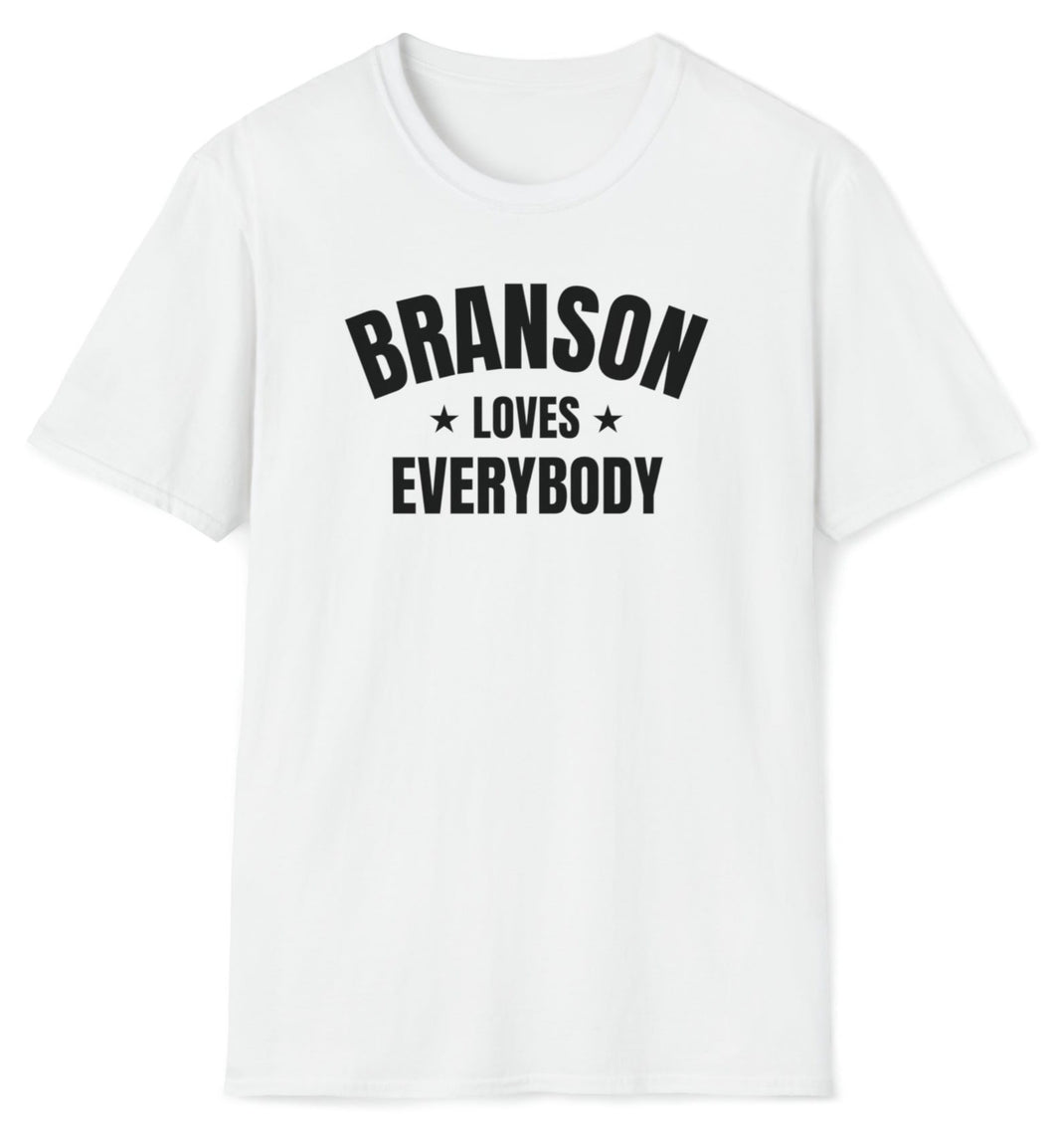 SS T-Shirt, MO Branson - White
