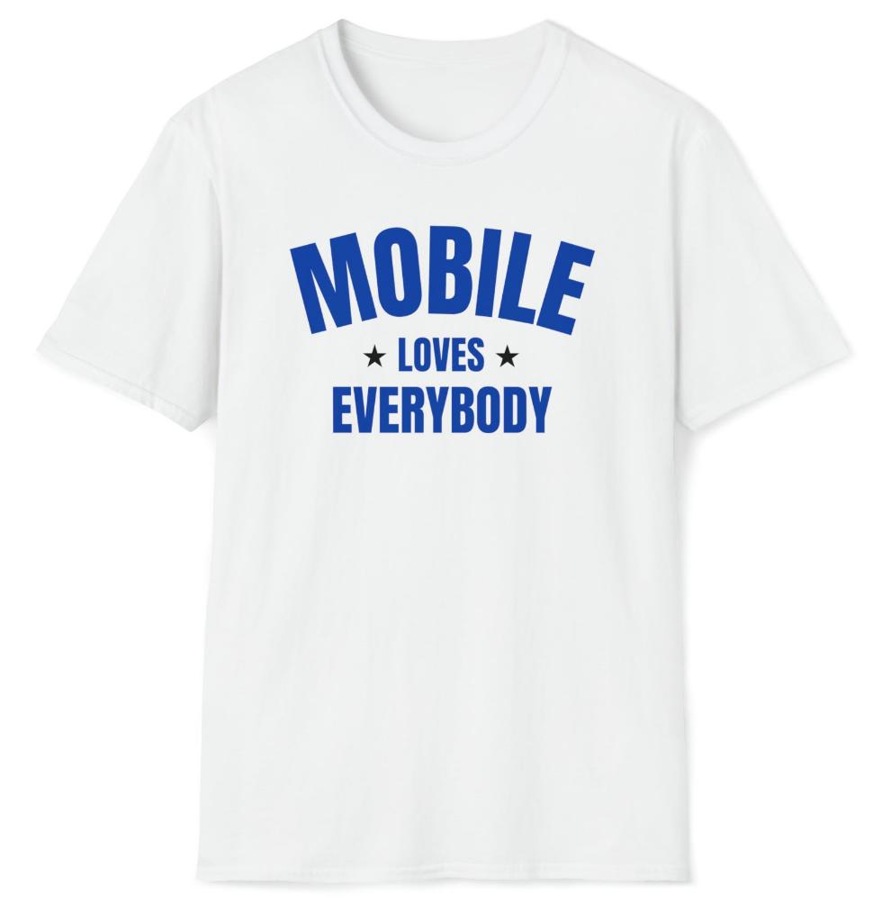 SS T-Shirt, AL Mobile - Blue