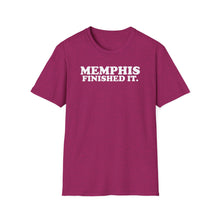 Load image into Gallery viewer, SS T-Shirt, Memphis Finished It. - Multi Colors
