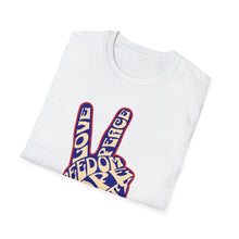 Load image into Gallery viewer, SS T-Shirt, Peace Sign - Multi Colors
