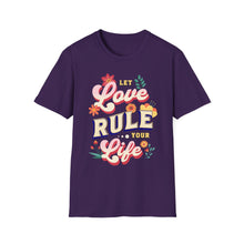 Load image into Gallery viewer, SS T-Shirt, Love Rules - Multi Colors
