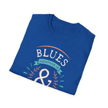 Load image into Gallery viewer, SS T-Shirt, Blues &amp; Beer - Multi Colors
