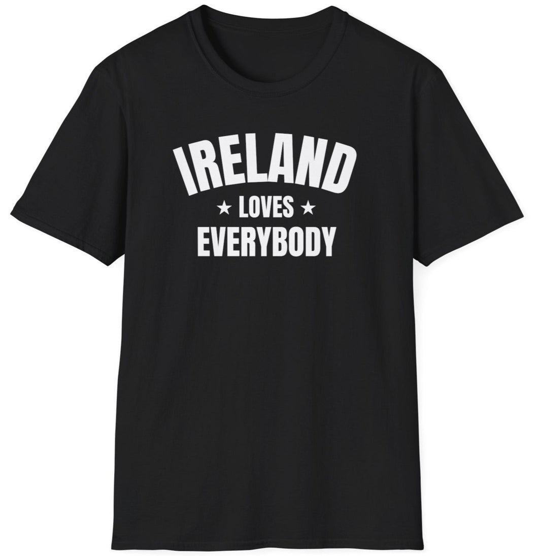 SS T-Shirt, IRE Ireland - Black