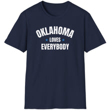 Load image into Gallery viewer, SS T-Shirt, OK Oklahoma - Navy
