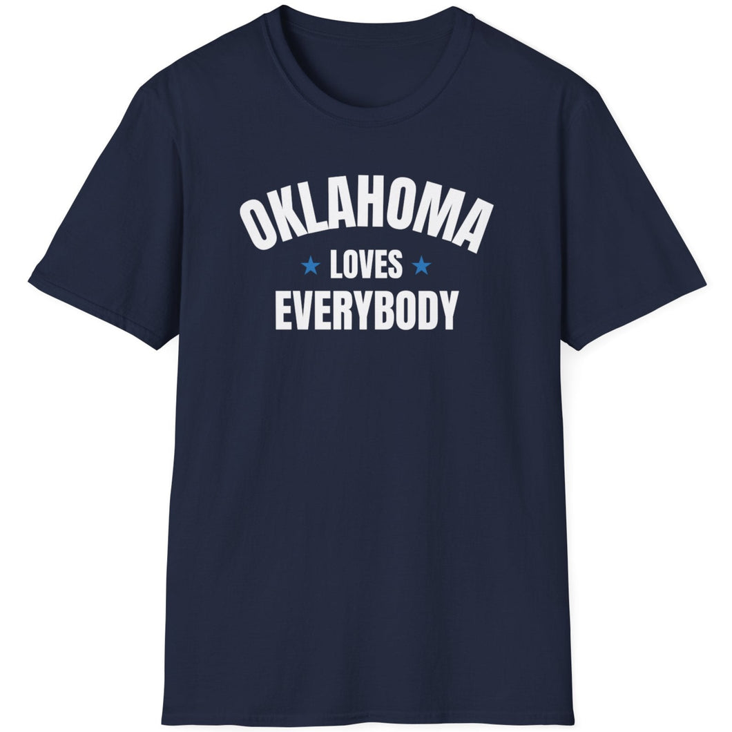 SS T-Shirt, OK Oklahoma - Navy