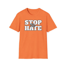 Load image into Gallery viewer, SS T-Shirt, Stop the Hate - Multi Colors
