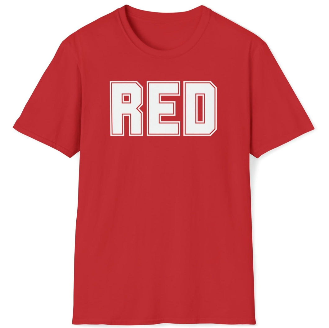 SS T-Shirt, Red Block
