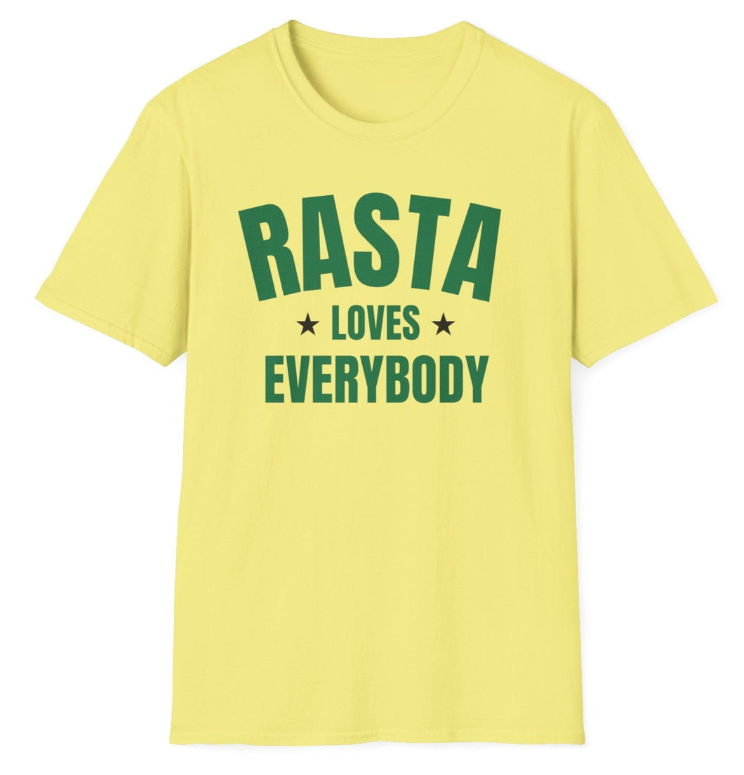 SS T-Shirt, JA Rasta - Yellow
