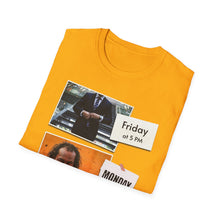 Load image into Gallery viewer, SS T-Shirt, Monday &amp; Friday - Multi Colors
