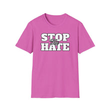 Load image into Gallery viewer, SS T-Shirt, Stop the Hate - Multi Colors
