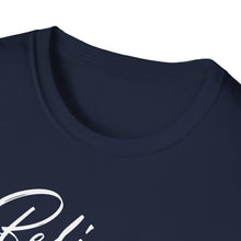 Load image into Gallery viewer, SS T-Shirt, Believe in Yourself - Cursive - Multi Colors
