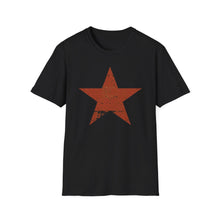 Load image into Gallery viewer, SS T-Shirt, Distressed Star - Red - Multi Colors
