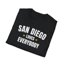 Load image into Gallery viewer, SS T-Shirt, CA San Diego White - Multi Colors
