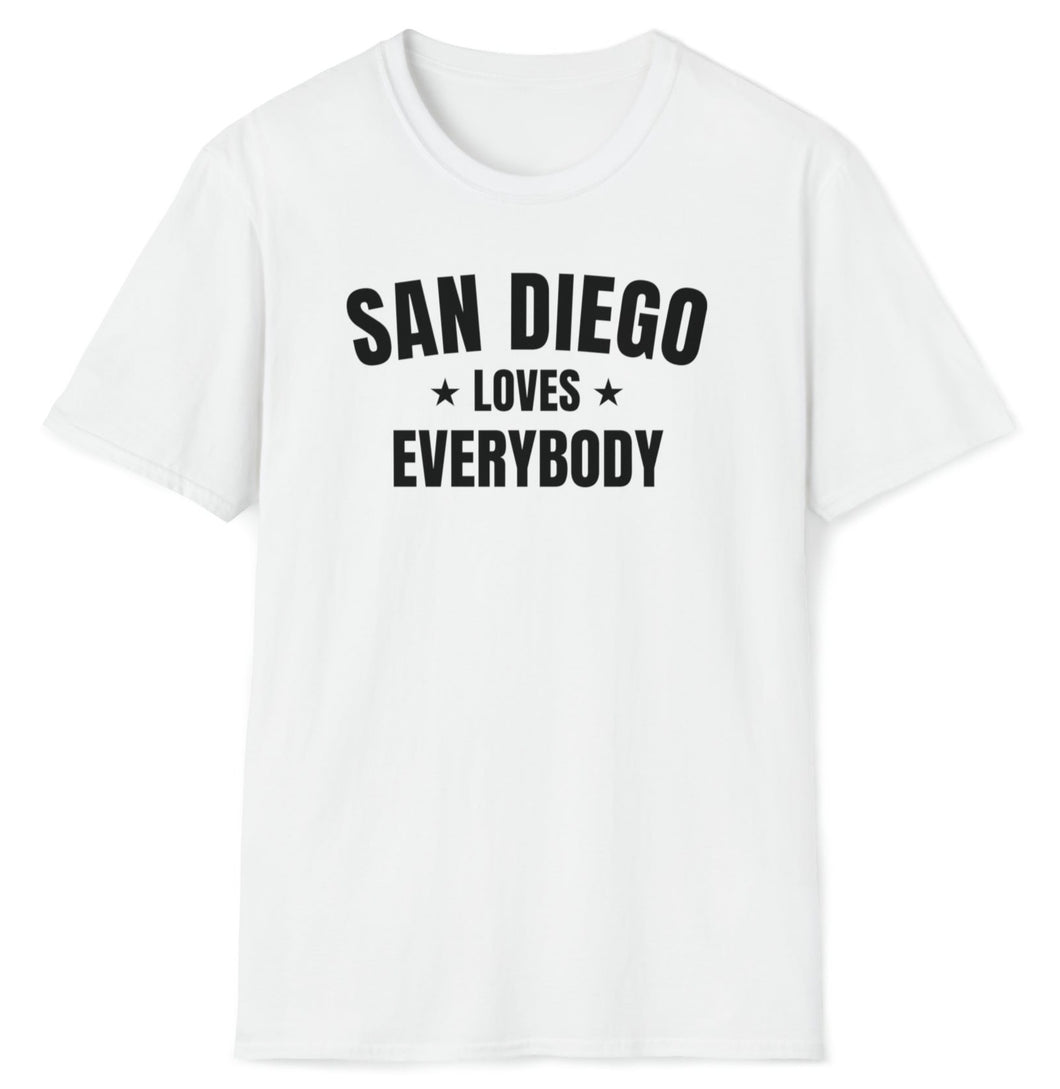 SS T-Shirt, CA San Diego - Black
