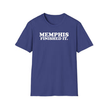 Load image into Gallery viewer, SS T-Shirt, Memphis Finished It. - Multi Colors
