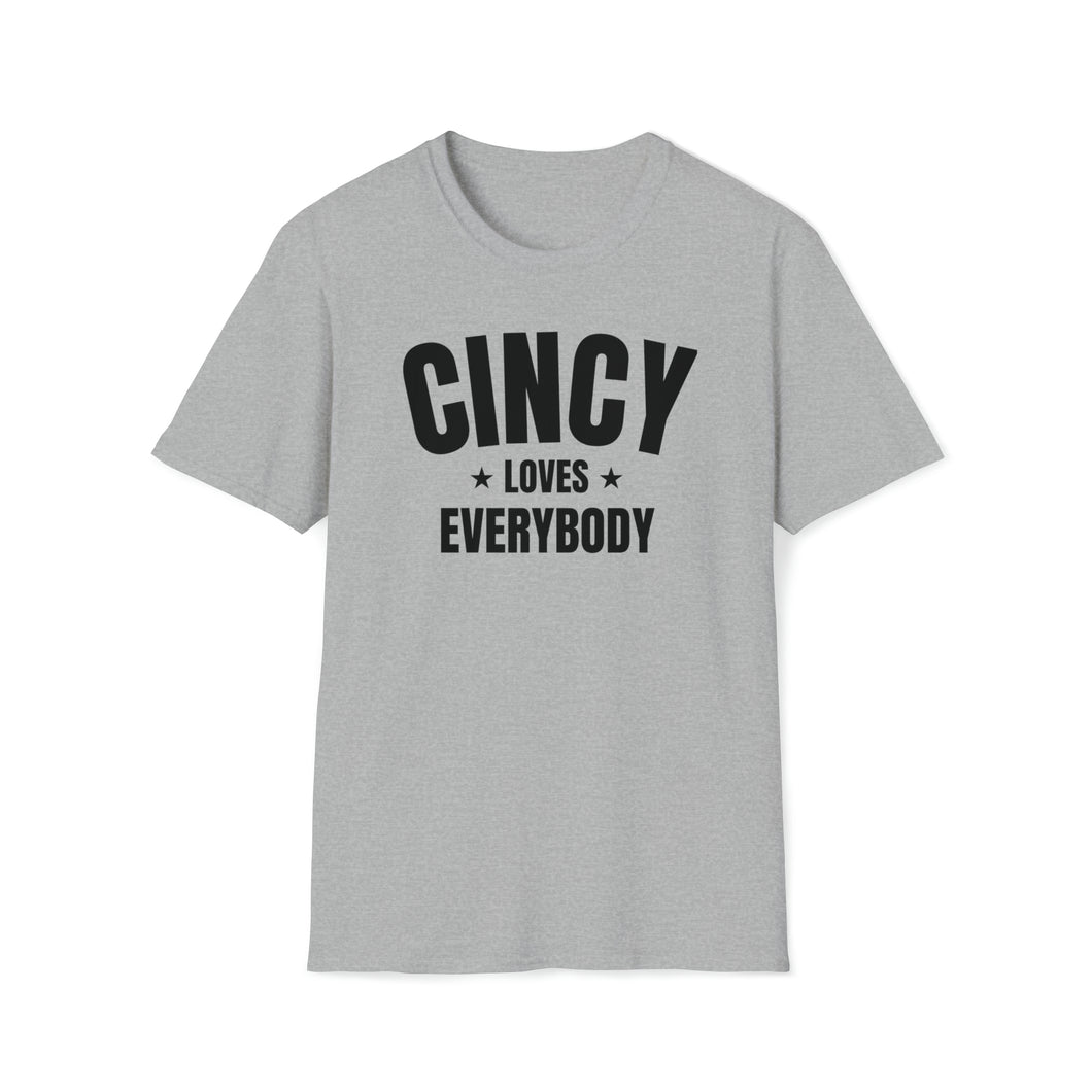 SS T-Shirt, OH Cincy - Grey | Clarksville Originals