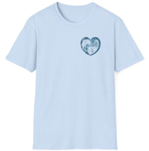 Load image into Gallery viewer, SS T-Shirt, Drawn Heart Pocket
