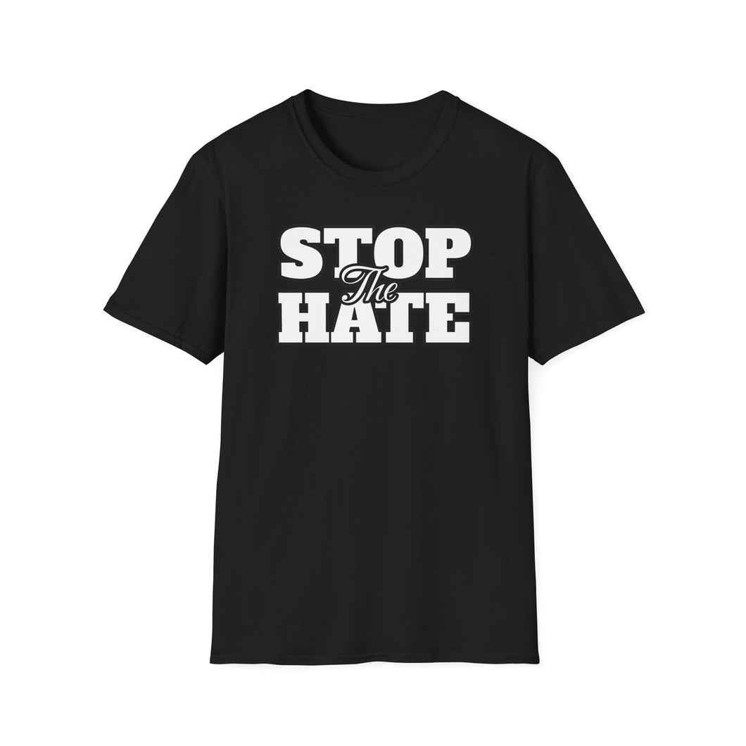SS T-Shirt, Stop the Hate - Multi Colors