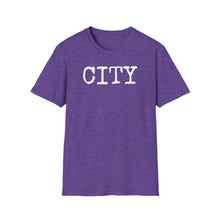 Load image into Gallery viewer, SS T-Shirt, City - White - Multi Colors

