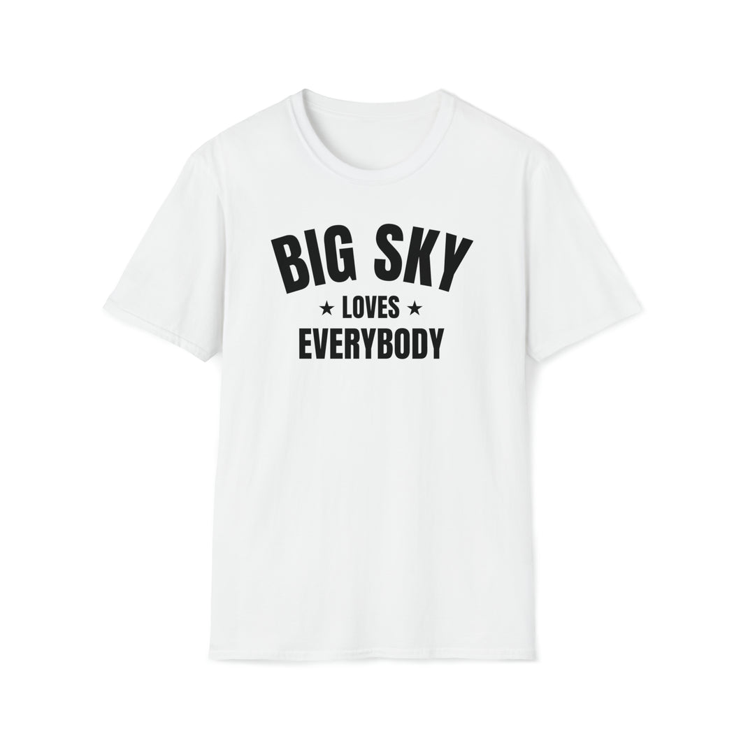 SS T-Shirt, MT Big Sky - White | Clarksville Originals