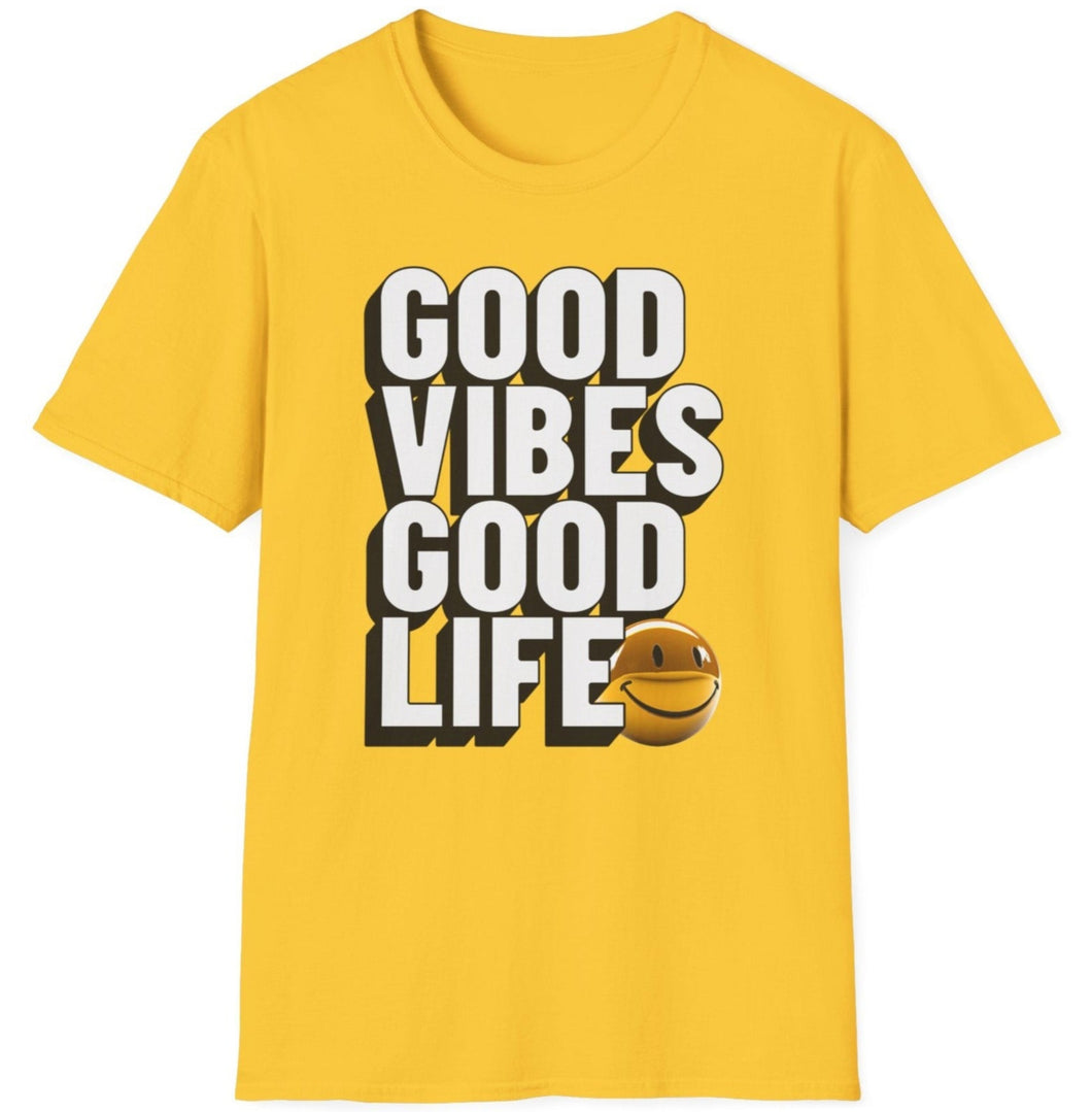 SS T-Shirt, Good Vibes Blocked