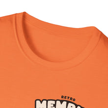 Load image into Gallery viewer, SS T-Shirt, Retro Memphis Mic on the Chest - Multi Colors
