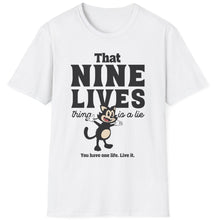 Load image into Gallery viewer, SS T-Shirt, That Nine Lives
