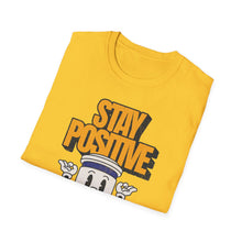 Load image into Gallery viewer, SS T-Shirt, Stay Positive - Multi Colors
