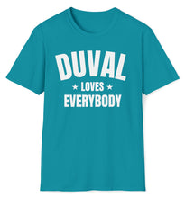 Load image into Gallery viewer, SS T-Shirt, FL Duval - Teal | Clarksville Originals
