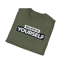 Load image into Gallery viewer, SS T-Shirt, Believe in Yourself - Multi Colors
