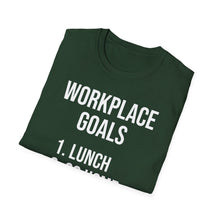 Load image into Gallery viewer, SS T-Shirt, Workplace Goals - Multi Colors
