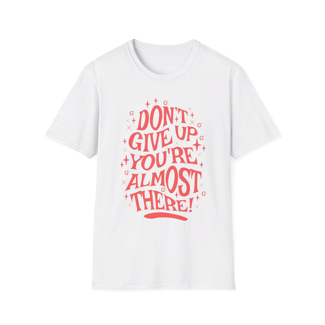 SS T-Shirt, Don't Give Up - Multi Colors