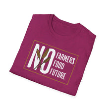 Load image into Gallery viewer, SS T-Shirt, No Farmers No Food- Multi Colors
