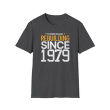 Load image into Gallery viewer, SS T-Shirt, Rebuilding Since 1979 - Multi Colors
