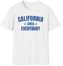 Load image into Gallery viewer, SS T-Shirt, CA California Blue - Multi Colors
