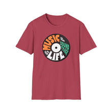 Load image into Gallery viewer, SS T-Shirt, Music Is the Soundtrack
