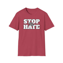 Load image into Gallery viewer, SS T-Shirt, Stop the Hate - Multi Colors

