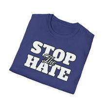 Load image into Gallery viewer, SS T-Shirt, Stop the Hate - Multi Colors
