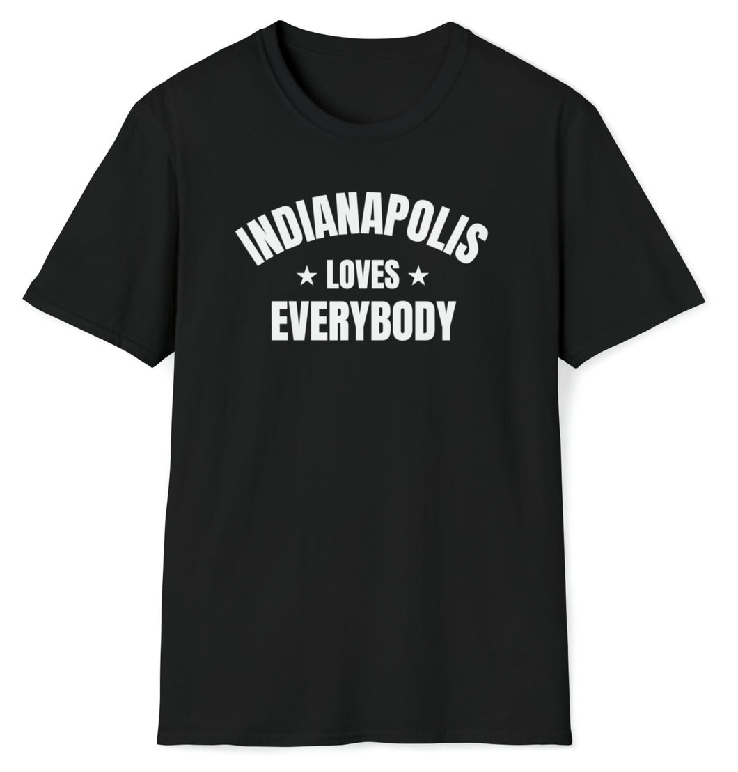 SS T-Shirt, IN Indianapolis - Black