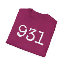 Load image into Gallery viewer, SS T-Shirt, 931 Area Code - Multi Colors
